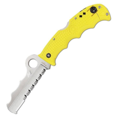 Складной нож Spyderco Rescue Assist™ Salt Yellow - 79PSYL фото 5