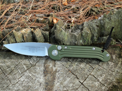 5891 Microtech Large UDT (Underwater Demolition Team) Olive Drab Green 135-4OD фото 6