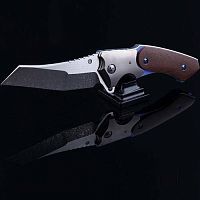 Коллекционный авторский складной нож ручной работы Hogue Allen Elishewitz Custom "Black Dolphin"
