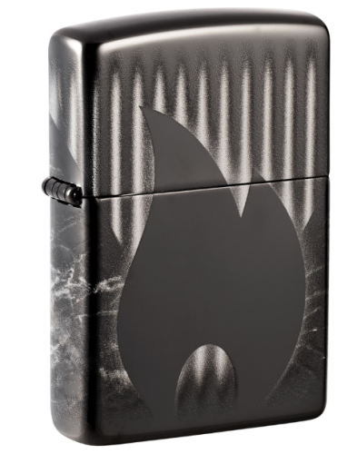 Зажигалка ZIPPO Classic с покрытием High Polish Black Зажигалка ZIPPO Classic с покрытием High Polish Black