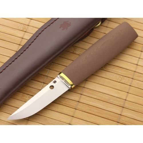 236 Spyderco Нож с фиксированным клинком Puukko -FB28GBNP фото 4 236 Spyderco Нож с фиксированным клинком Puukko -FB28GBNP фото 4