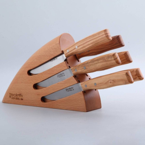 2011 Lion Steel Набор ножей для стейка LionSteel с подставкой - 9001C UL 2011 Lion Steel Набор ножей для стейка LionSteel с подставкой - 9001C UL