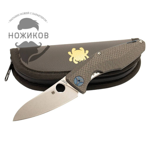 Складной нож Spyderco Drunken C235CFTIP фото 2 Складной нож Spyderco Drunken C235CFTIP фото 2