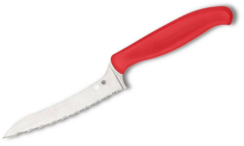 2011 Spyderco Универсальный кухонный нож Z-CUT Red 2011 Spyderco Универсальный кухонный нож Z-CUT Red