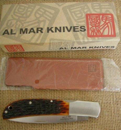 3810 Al Mar Knives Eagle Classic Honey фото 5