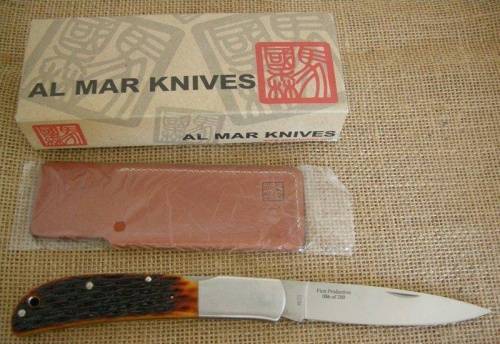 3810 Al Mar Knives Eagle Classic Honey фото 4